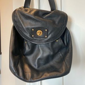 Marc Jacobs Convertible Leather Backpack Purse EUC